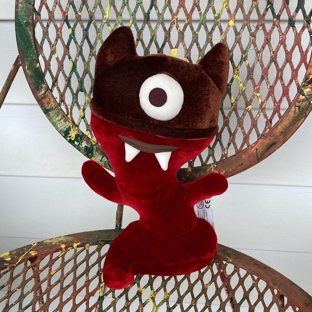 COPY - 2006 Starbucks Red Cyclops Stuffed Toy